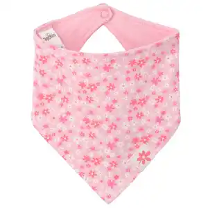 Baby Bandana mit Blumen-Print ROSA