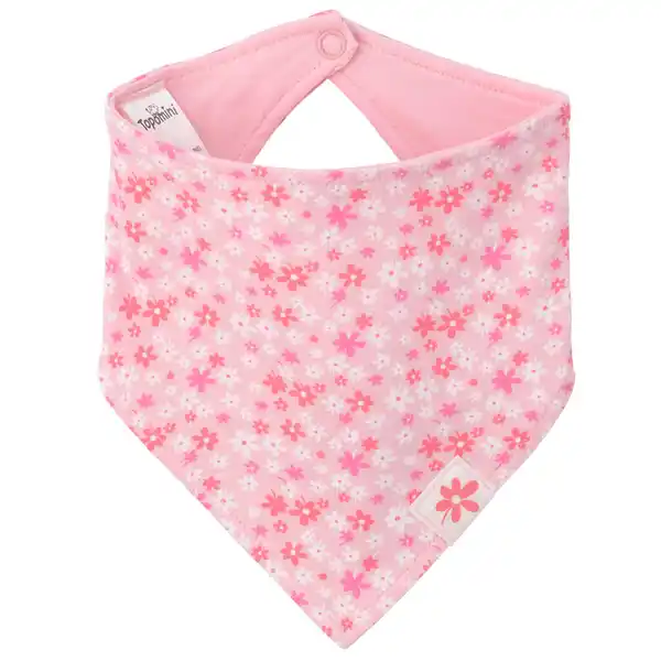 Bild 1 von Baby Bandana mit Blumen-Print ROSA