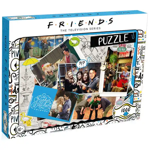 Bild 1 von Winning Moves Friends Puzzle "Scrapbook"