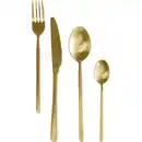 Bild 1 von Kare-Design Besteckset, Gold, Metall, 16-teilig, 20x6x26 cm, Essen & Trinken, Besteck, Besteck-Sets