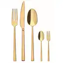 Bild 1 von Sambonet Besteckset Rock, Gold, Metall, 60-teilig, lebensmittelecht, Essen & Trinken, Besteck, Besteck-Sets