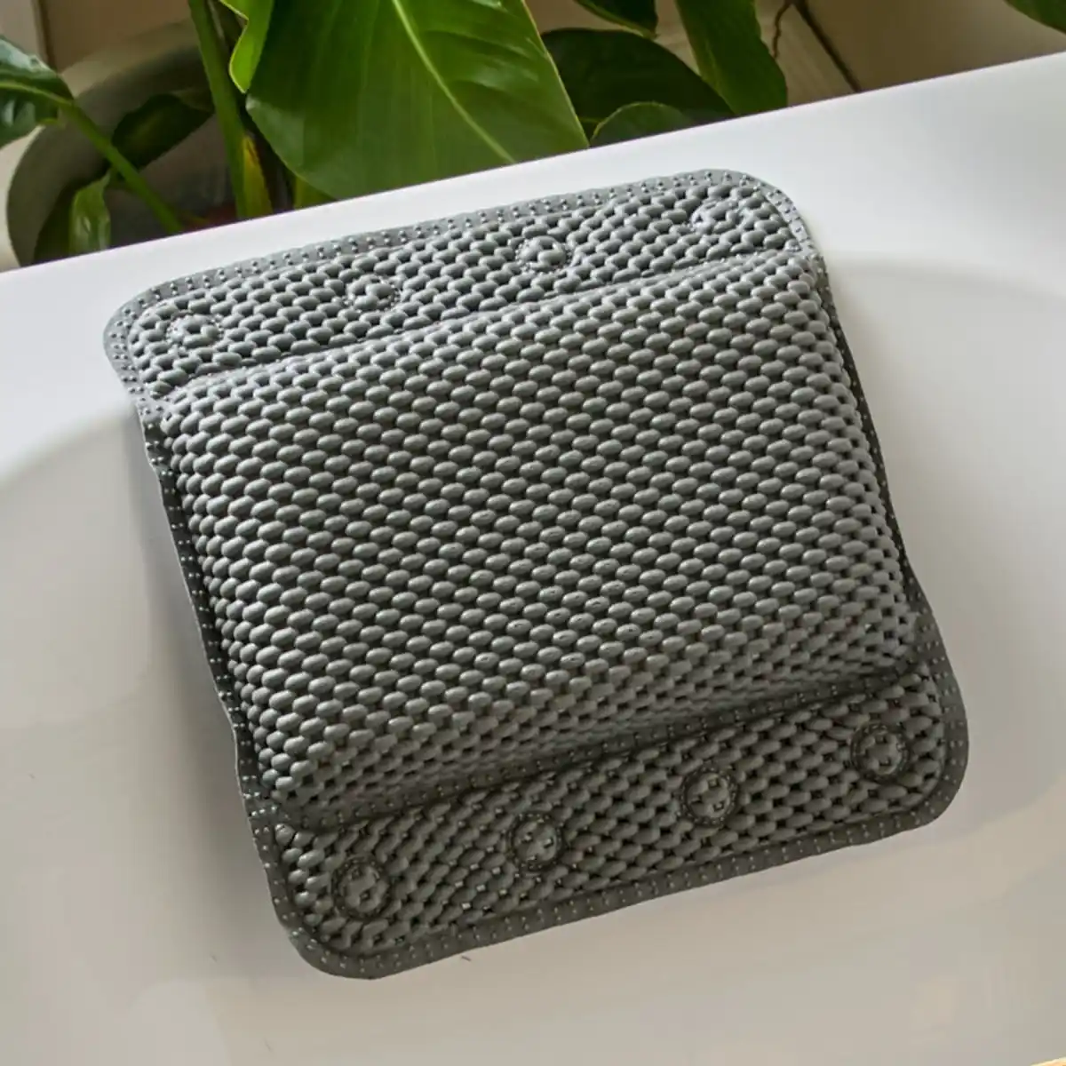 Bild 1 von Badewannenkissen mit Schlaufe, ca. 29,5x30,5cm, Dark-gray