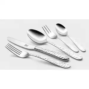 Justinus Besteckset Invictus, Edelstahl, Metall, 30-teilig, 25x5x43 cm, Vollheftmesser, Essen & Trinken, Besteck, Besteck-Sets