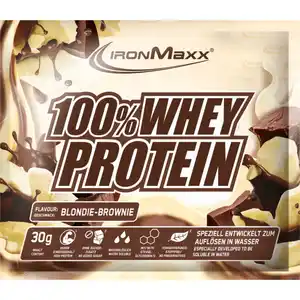 IronMaxx 2 x 100% Whey Protein Blondie Brownie