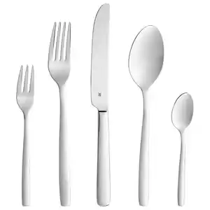 WMF Besteckset Palma, Edelstahl, Metall, 30-teilig, rostfrei, Essen & Trinken, Besteck, Besteck-Sets