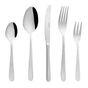 Berndorf Besteckset, Silber, Metall, 30-teilig, rostfrei, Essen & Trinken, Besteck, Besteck-Sets