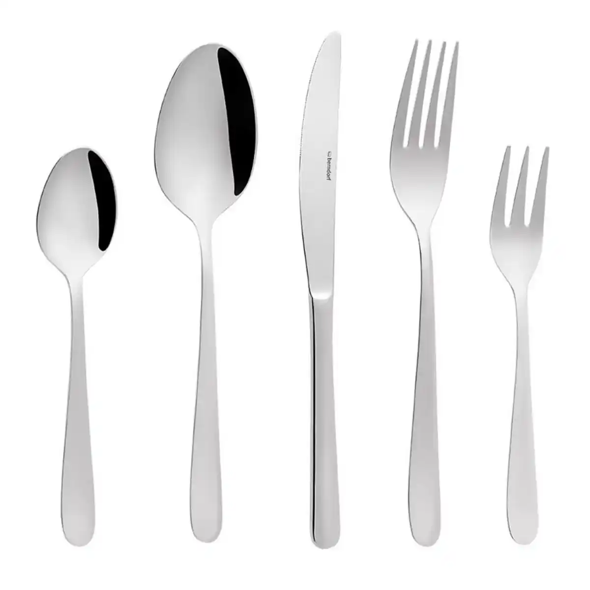 Bild 1 von Berndorf Besteckset, Silber, Metall, 30-teilig, rostfrei, Essen & Trinken, Besteck, Besteck-Sets