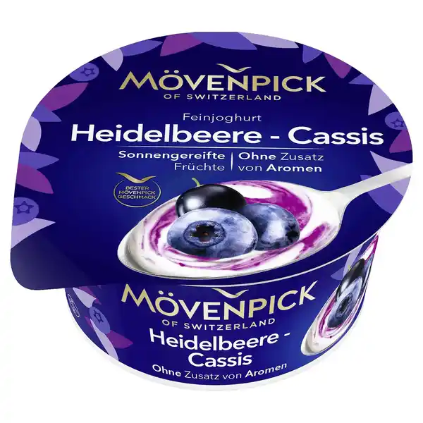 Bild 1 von MÖVENPICK Joghurt 150 g, Heidelbeer-Cassis