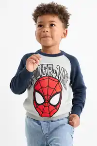 C&A Spider-Man-Pullover, Blau, Größe: 98