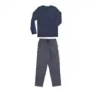 Bild 1 von Herren Winter Pyjama, navy, Größe L