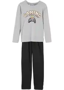 Pyjama (2-tlg. Set), 176/182, Grau