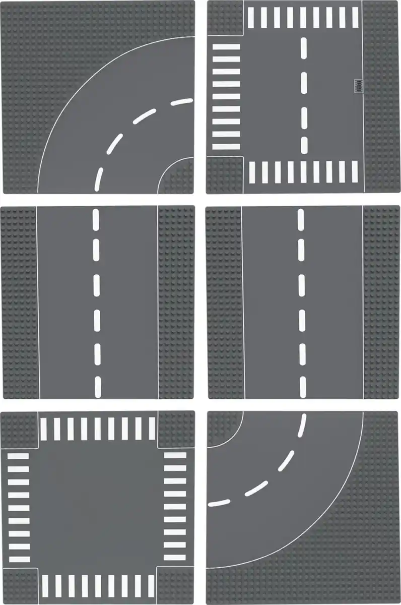 Bild 2 von KIDLAND® Click-Play-Go-Bauplatten-Set in Straßenoptik, 6-teilig