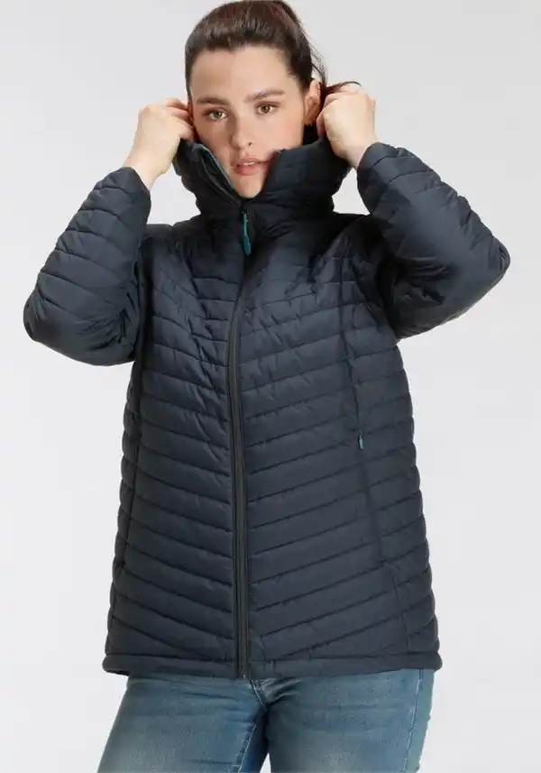 Bild 1 von Jack Wolfskin Steppjacke NUBEENA Wasserabweisend & Winddicht & Atmungsaktiv & Wärmend, Blau