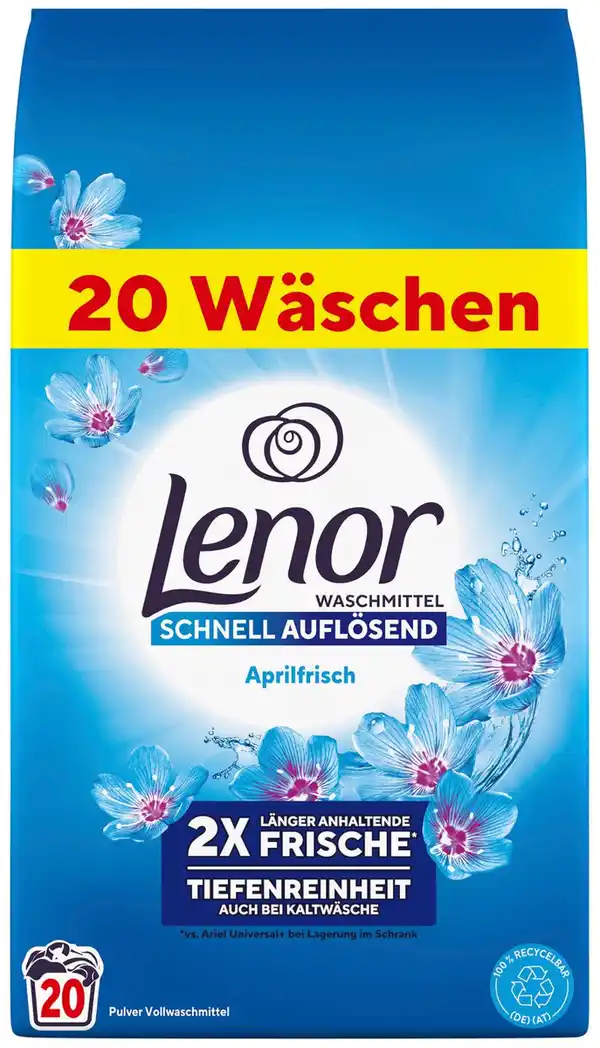 Bild 1 von LENOR Voll- oder Colorwaschmittel