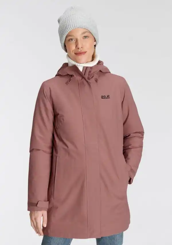 Bild 1 von Jack Wolfskin Parka KIOLA Winddicht & Wasserabweisend & Atmungsaktiv, Lila