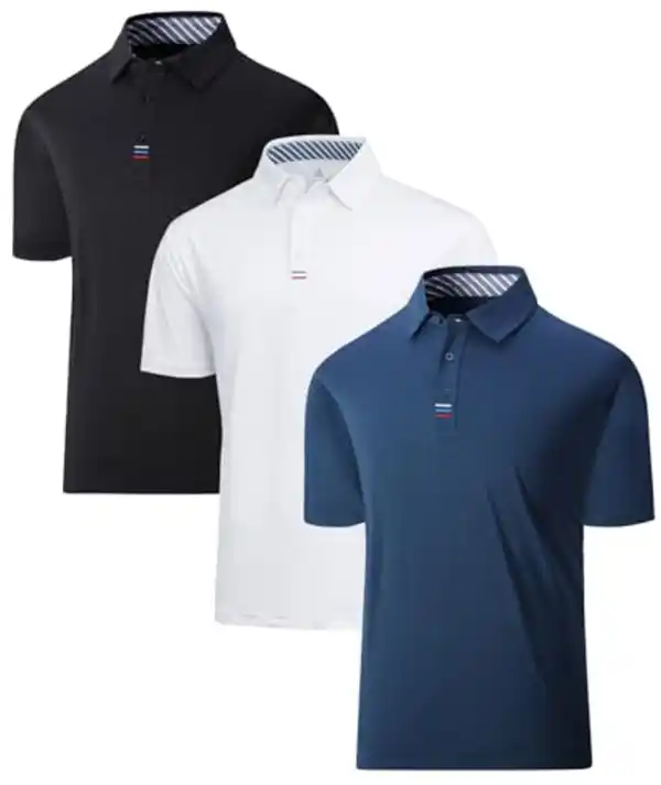 Bild 1 von JACKETOWN Golf Poloshirts Herren Kurzarm Schnelltrocknend mi