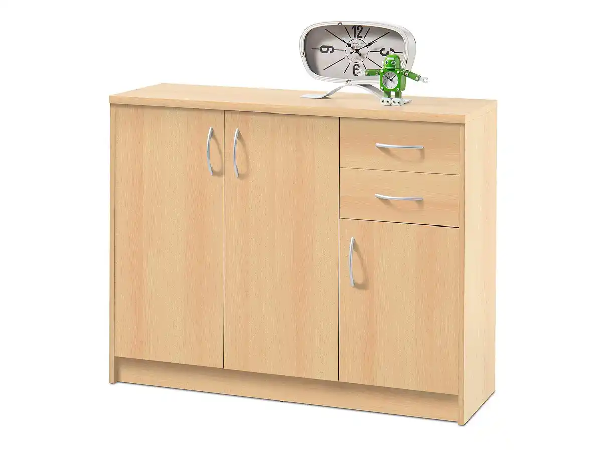 Bild 1 von Kommode mit 2 Schubladen Buche 109 cm - OPTIMUS