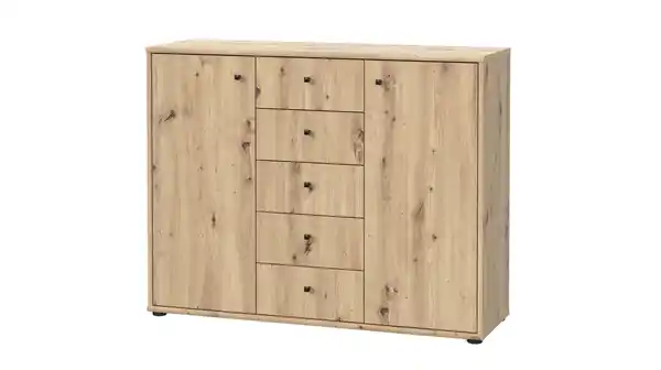 Bild 1 von Kommode Artisan Eiche 109 cm 2-türig - TEMPRA