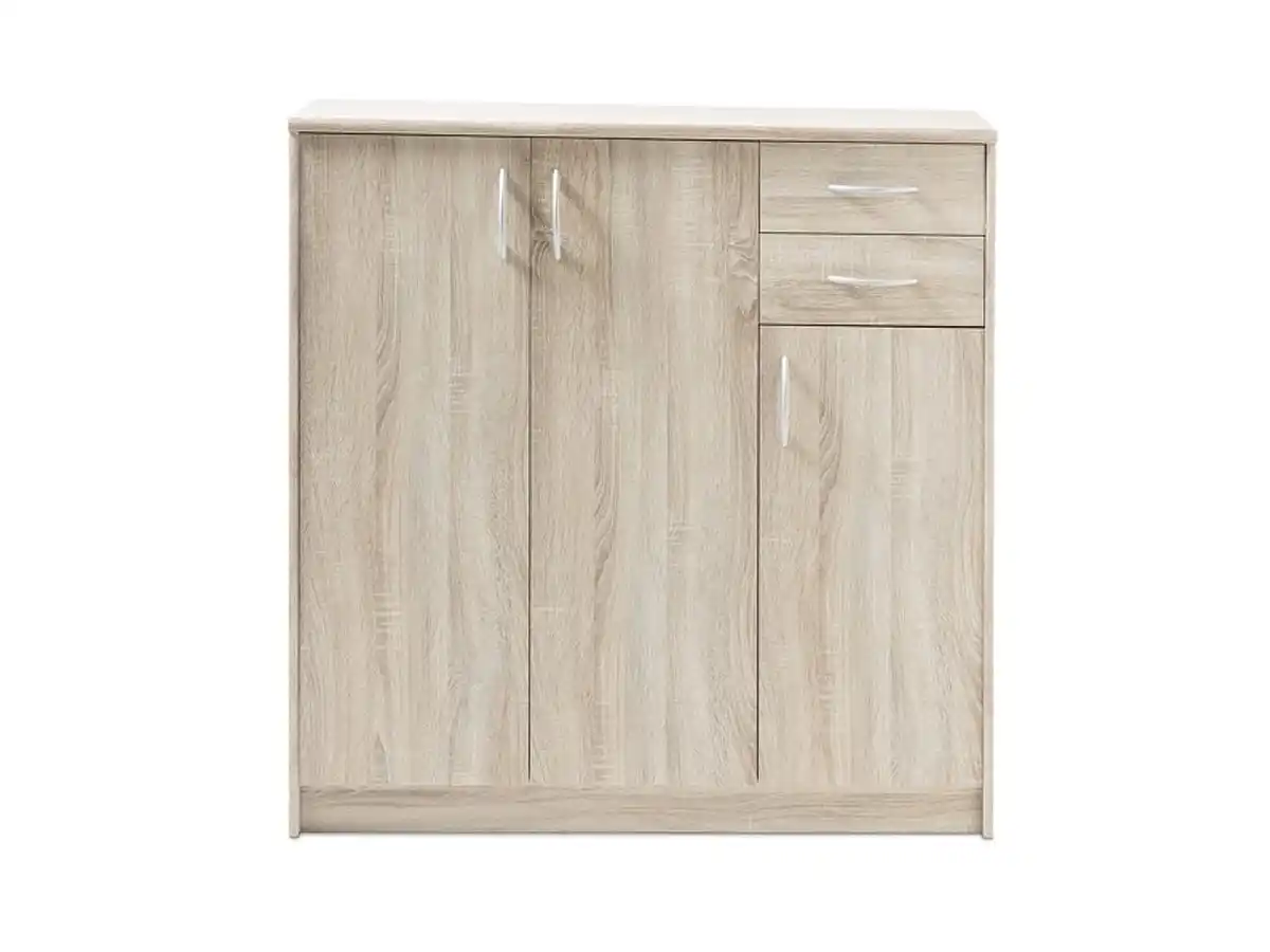 Bild 1 von Kommode Sonoma Eiche 109 cm mit 3 Türen - OPTIMUS