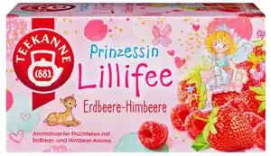 TEEKANNE Prinzessin Lillifee Erdbeere-Himbeere Früchtetee, 20-Btl.-Packg.