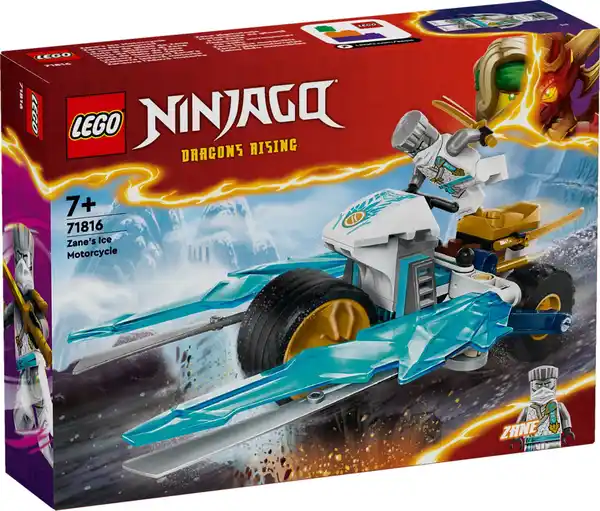 Bild 1 von LEGO NINJAGO »Zanes Eismotorrad« Spielset 71816, 84-teilig