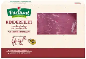 K-PURLAND Rinderfilet vom Jungbullen, am Stück, gereift, kg