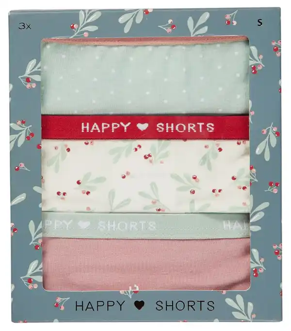 Bild 2 von HAPPY SHORTS Damen-Hipster, 3-St.-Packg.