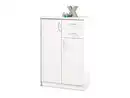 Bild 1 von Kommode mit 2 Schubladen weiß 74 cm - OPTIMUS