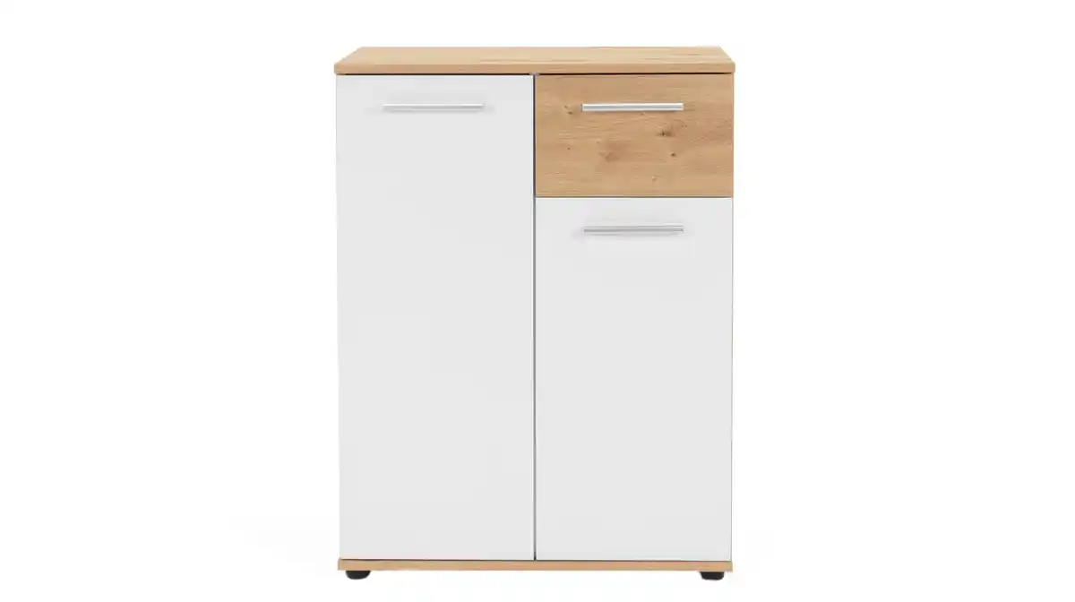 Bild 1 von Kommode Artisan Eiche - weiß 60 cm - JACKY