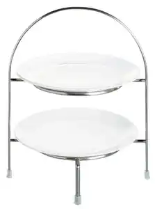 ASA SELECTION Etagere 2-stufig ETAGERE, Edelstahl