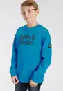 Bild 1 von Alife & Kickin Sweatshirt Logo-Print in melierter Qualität, Blau