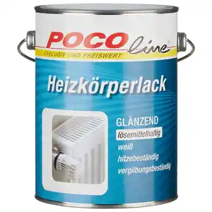 POCOline Heizkörperlack weiß hochglänzend ca. 2,5 l