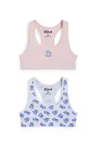 C&A Multipack 2er-Lilo & Stitch-Bustier, Rosa, Größe: 134-140