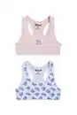 Bild 1 von C&A Multipack 2er-Lilo & Stitch-Bustier, Rosa, Größe: 134-140