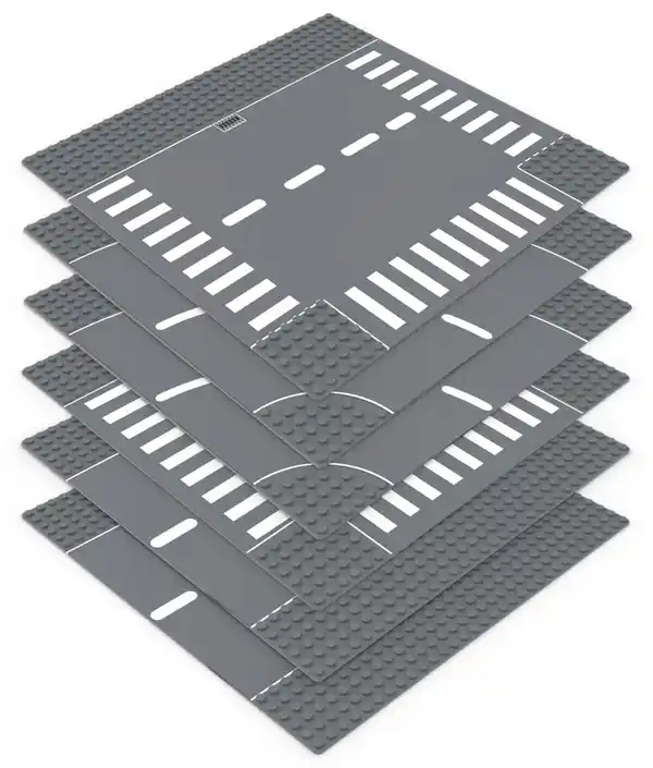 Bild 3 von KIDLAND® Click-Play-Go-Bauplatten-Set in Straßenoptik, 6-teilig