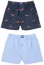 Bild 3 von HAPPY SHORTS Herren-Boxershorts, 2-St.-Packg.