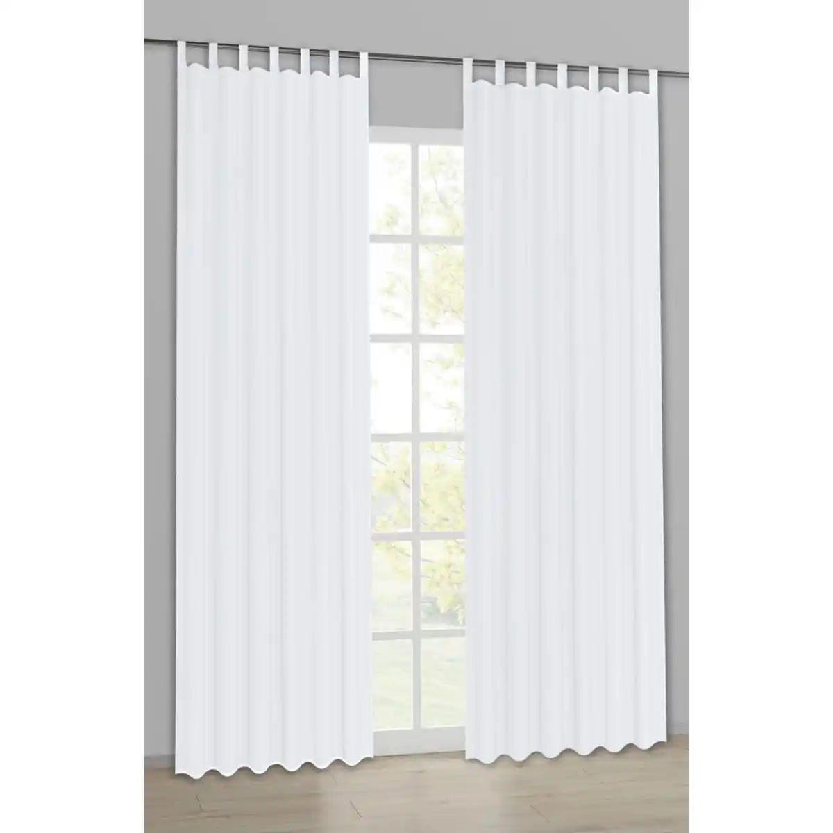 Bild 1 von Kombivorhang Nouveau weiß B/L: ca. 140x300 cm