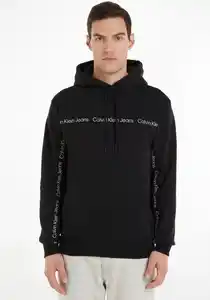 Calvin Klein Jeans Kapuzensweatshirt mit Calvin Klein Jeans Logodesign, Schwarz