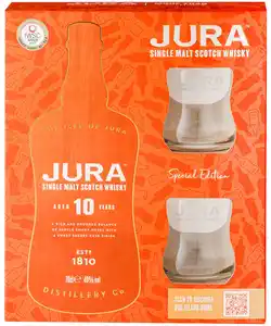 JURA Single Malt Scotch Whisky, 0,7-l-Fl.