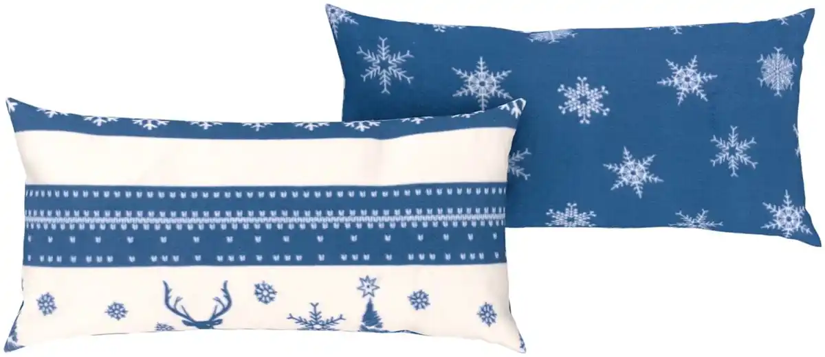 Bild 3 von LIV&BO® Fleece-Kissenbezüge je ca. 80 x 40 cm, 2-St.-Packg.