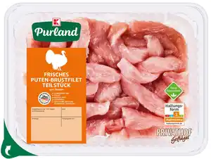 K-PURLAND Puten-Geschnetzeltes, 350-g-Packg.