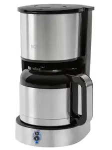 BOMANN Thermo-Kaffeeautomat KA 6037 CB Edelstahl 1,2 Liter schwarz inox