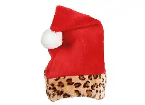 Weihnachtsmütze mit versch. Animalprint