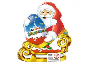 Kinder Weihnachtsmann Vollmilch-Schokolade mit Milchcreme