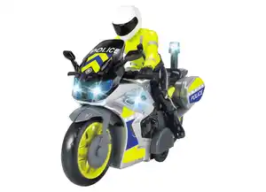 Dickie Toys Polizei-Motorrad mit Licht und Soundeffekte