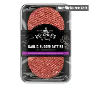 BUTCHER’S Garlic Burger Patties*