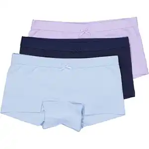 Mädchenpanty 3er-Pack, Hellblau, 170/176
