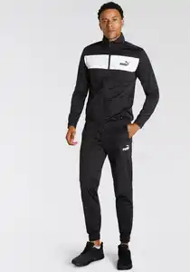 PUMA Jogginganzug POLY SUIT CL (2-tlg), Schwarz