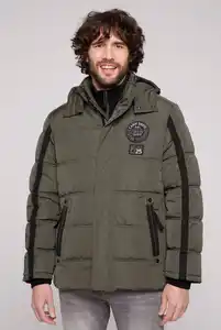 CAMP DAVID Outdoorjacke mit Windbreaker-Bündchen im Ärmel, Grün