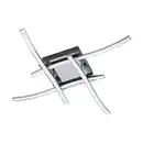 Bild 1 von EGLO Wand-/Deckenleuchte »VALMORA«, Aluminium, 3000K - silberfarben